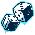 Objektdarstellung von Würfeln im Casino