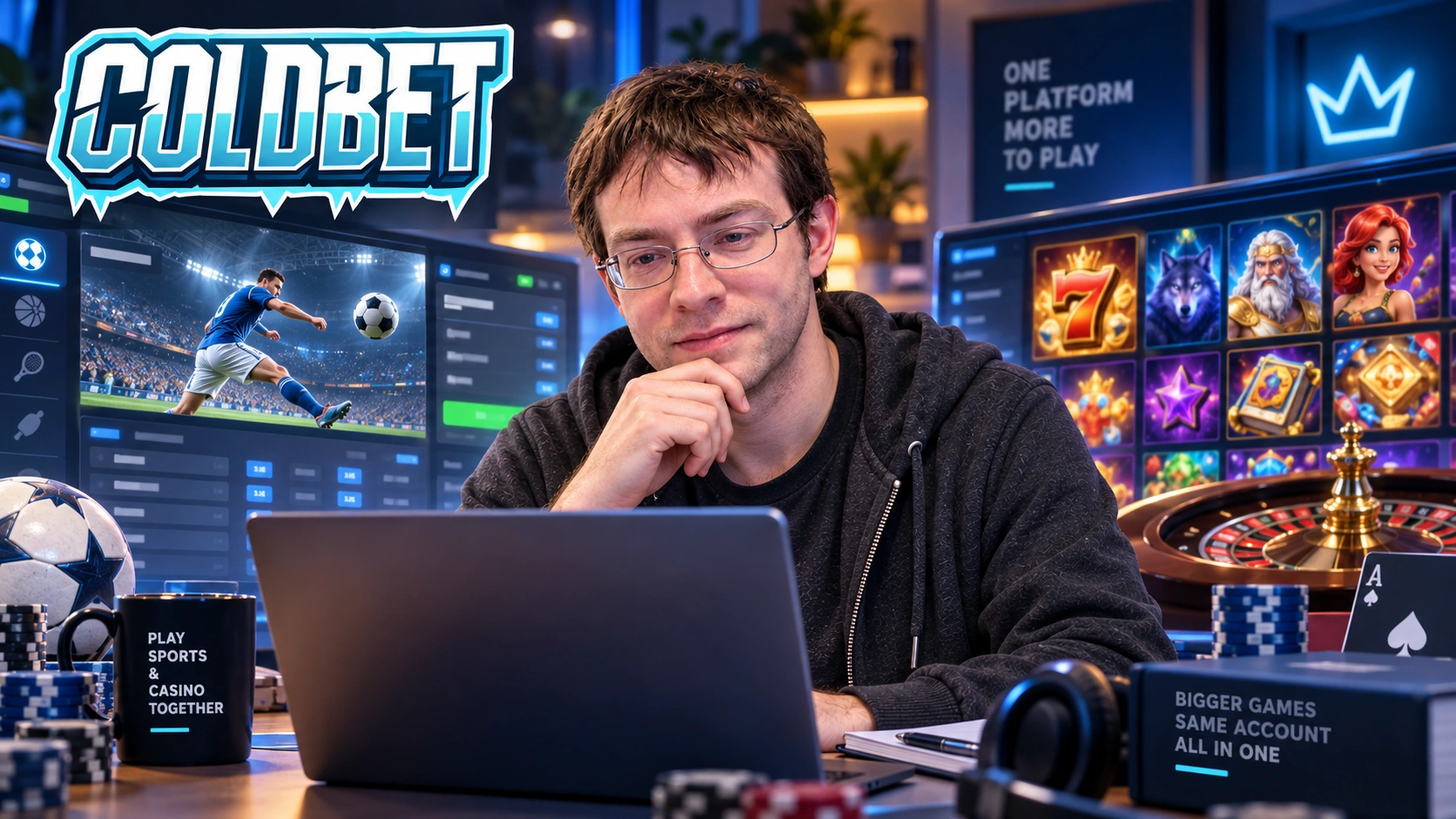 Erster Eindruck der gemeinsamen Coldbet-Plattform